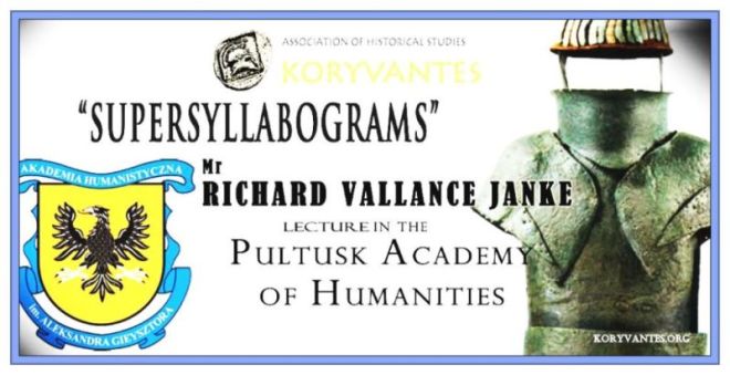 Supersyllabograms by Richard Vallance Janke Pultusk Academy Humanities Warsaw