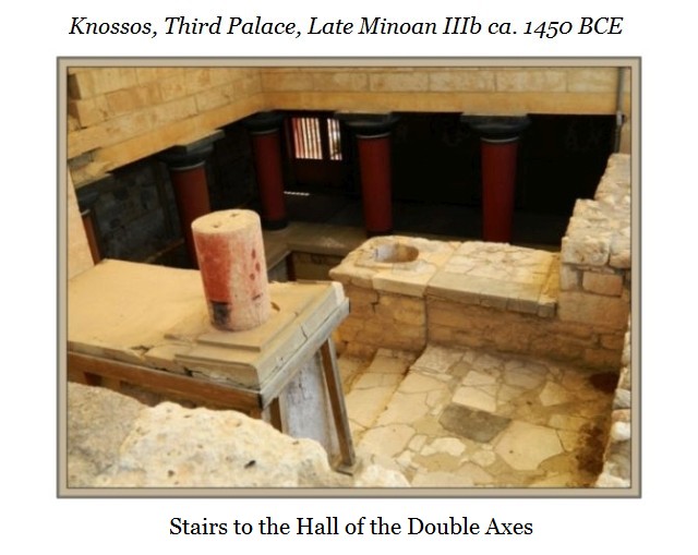 Knossos Hall of the Double Axes a